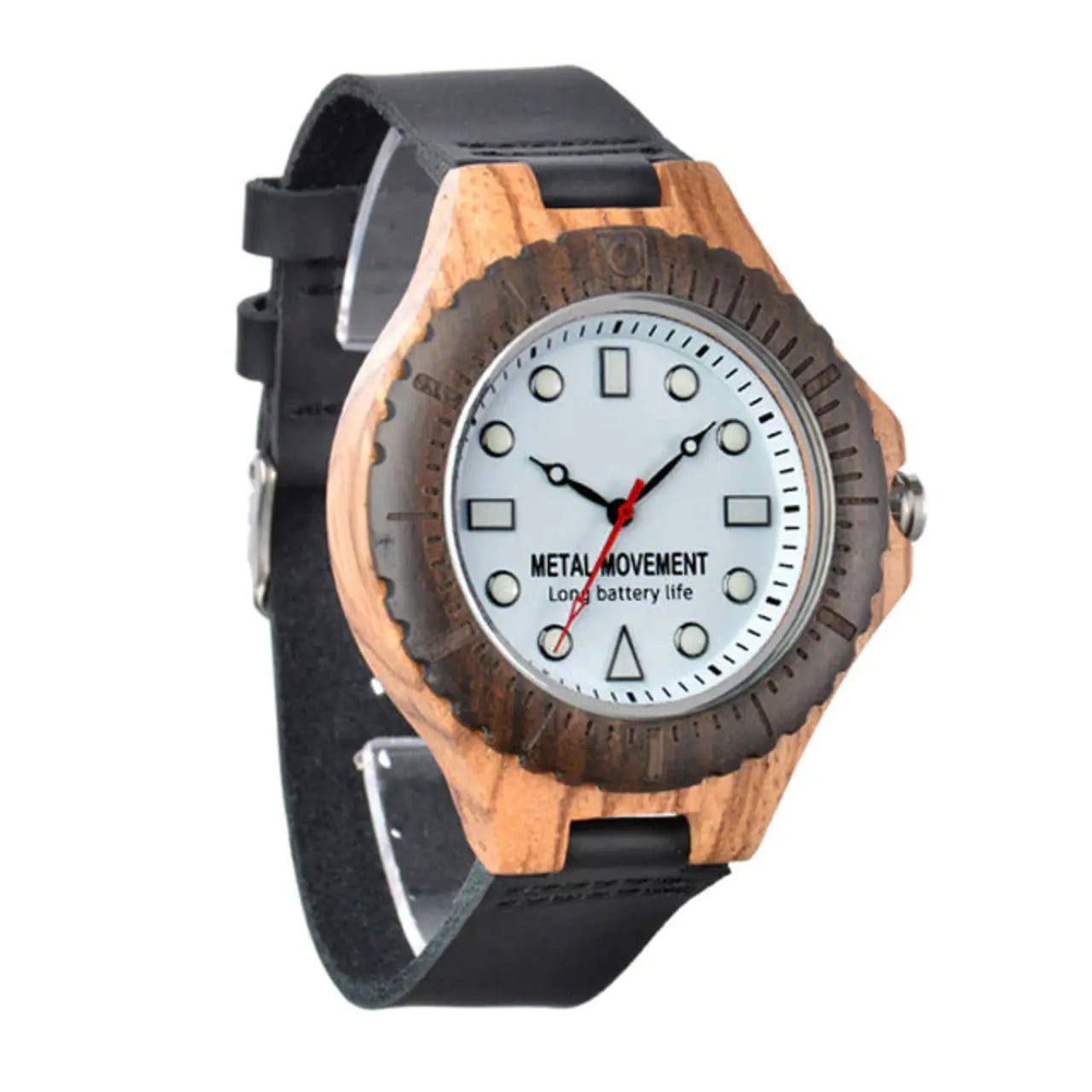 Wooden Style Men's Watch